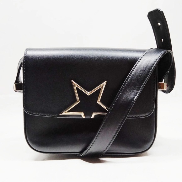 Golden Goose Handbags - Golden Goose Deluxe Brand Leather Black Crossbody Bag